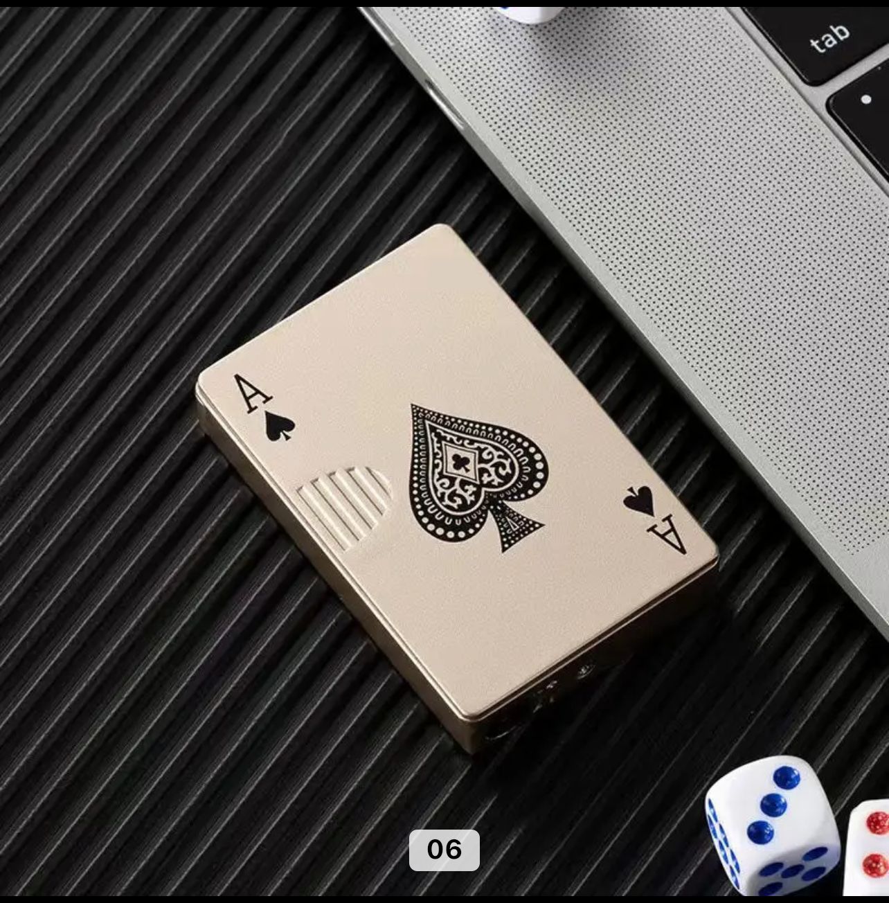 Tripack Encendedores Poker Gold